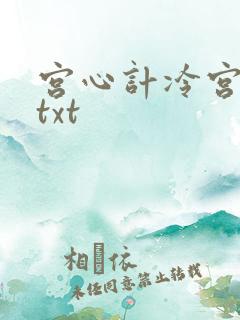 宫心计冷宫皇后txt