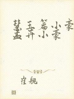 慧玉篇小豪续上孟卉小豪