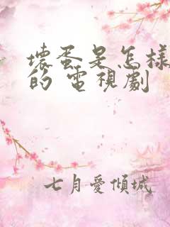 坏蛋是怎样炼成的 电视剧