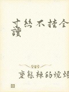 寸丝不挂全文阅读