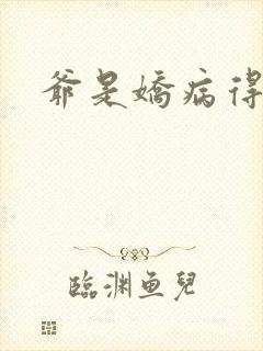 爷是娇病得宠着