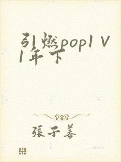 引燃pop1∨1年下