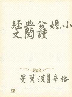 经典公媳小说全文阅读