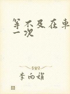 等不及在车里做一次