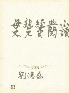 母亲经典小说全文免费阅读