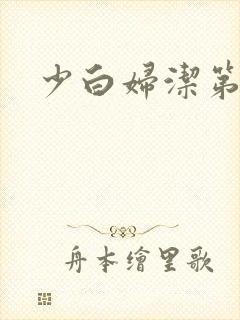 少白妇洁第二部