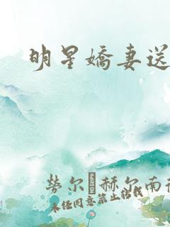 明星娇妻送上门