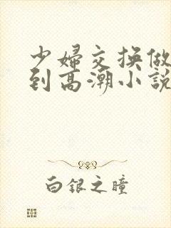 少妇交换做爰做到高潮小说