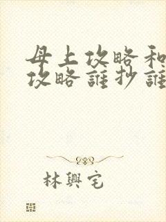 母上攻略和韵母攻略谁抄谁