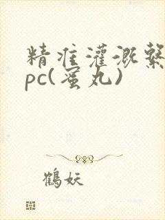 精准灌溉系统hpc(蜜丸)