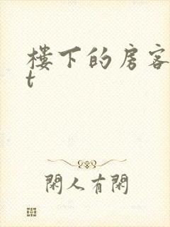 楼下的房客txt