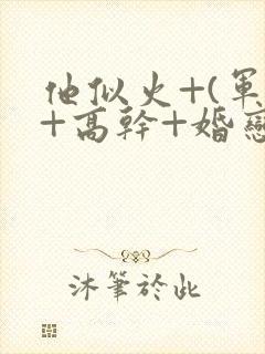 他似火+(军婚+高干+婚恋)