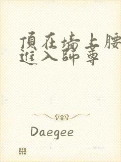 顶在墙上腰一沉进入师尊