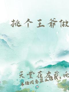 挑个王爷做夫君