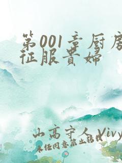 第001章厨房征服贵妇