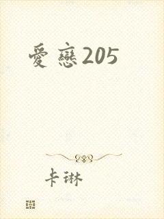 爱恋205