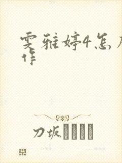 雯雅婷4怎么操作