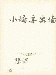 小娇妻出墙记