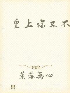 皇上你又不认帐