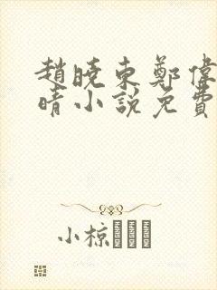 赵晓东郑伟吴雪晴小说免费阅读