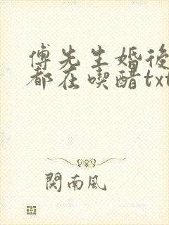 傅先生婚后每天都在吃醋txt