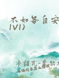 不如各自安好(1V1)