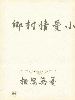 乡村情爱小说