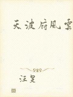 天波府风云