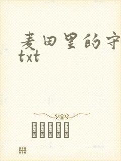 麦田里的守望者txt