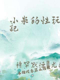小米的性玩具日记