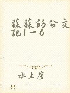 苏苏的公交车日记1一6