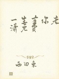 一生有你老赵潇潇免费