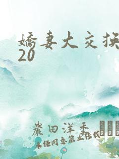 娇妻大交换1一20