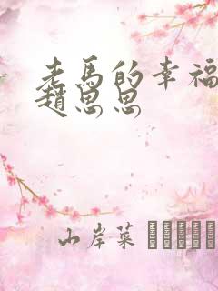 老马的幸福生活赵思思