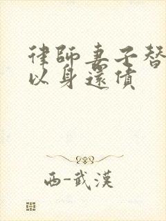 律师妻子替丈夫以身还债