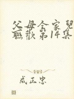 父母全家儿女大联欢第14集