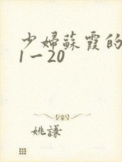 少妇苏霞的沉沦1一20