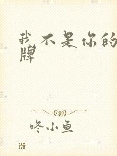 我不是你的乖乖牌