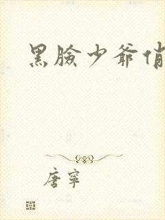 黑脸少爷俏女佣