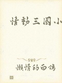 情动三国小说