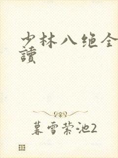 少林八绝全文阅读