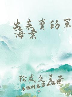 出来卖的军校生 海棠