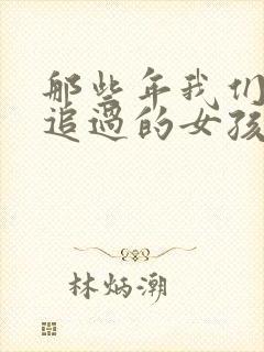 那些年我们一起追过的女孩小说