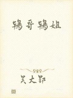 鸨哥鸨姐