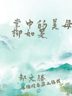 掌中的美母版主柳如是