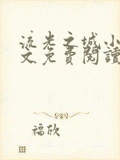 流光之城小说全文免费阅读