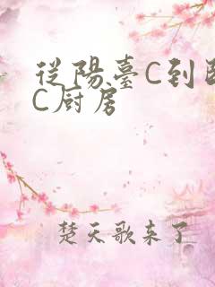 从阳台C到卧室C厨房