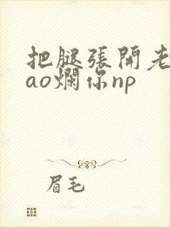 把腿张开老子cao烂你np