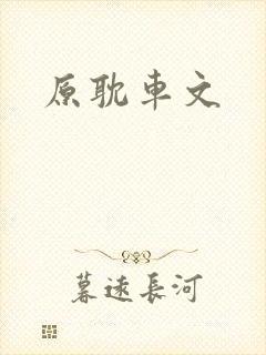 原耽车文
