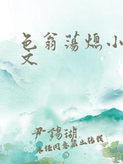 色翁荡熄小说全文